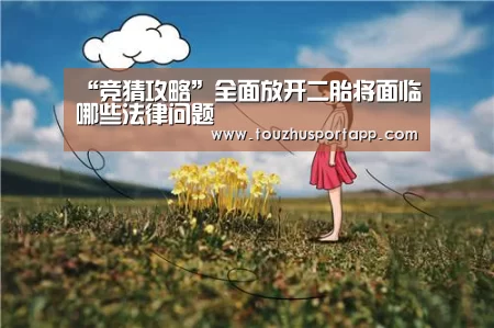 “竞猜攻略”全面放开二胎将面临哪些法律问题(图3) 竞猜攻略